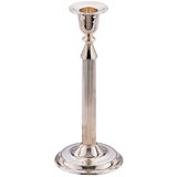 单头花通洋烛台（银器）