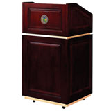 Podium 铜木会议演讲/咨客台